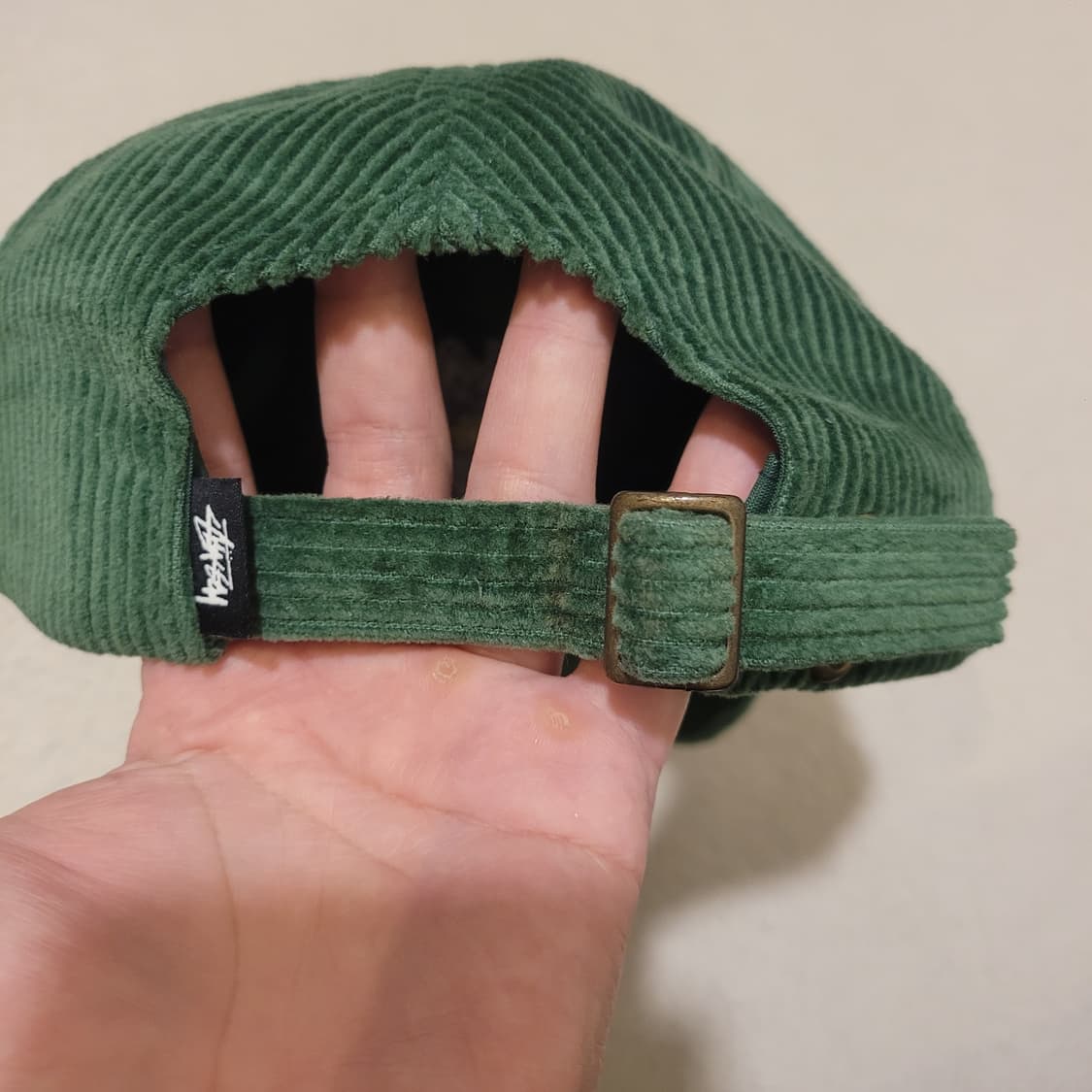 스투시 플라워 코듀로이 캡 os 상품이미지4