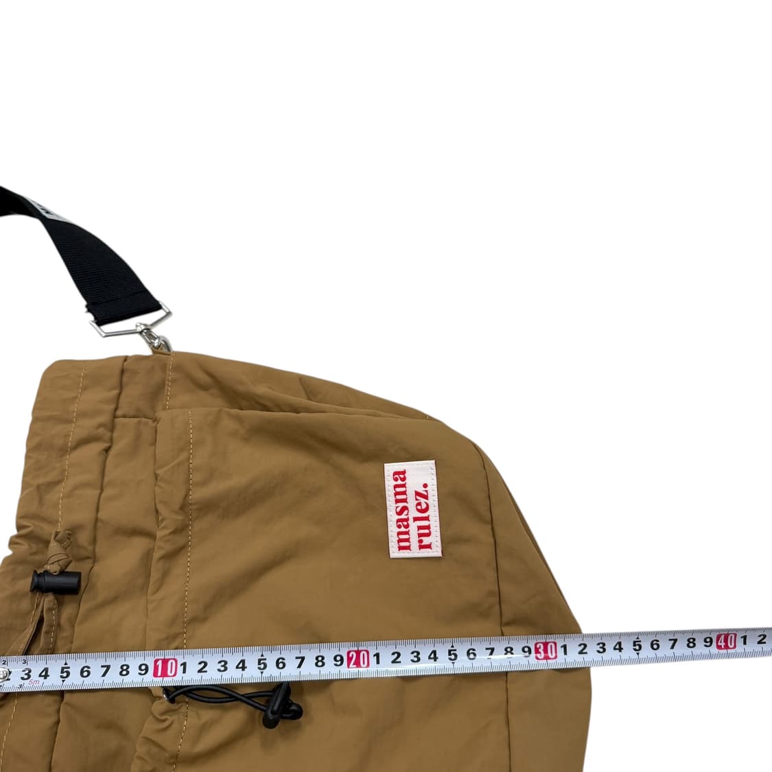 마스마룰즈 모리걸 복조리 스트링 크로스백 가방 브라운 상품이미지6