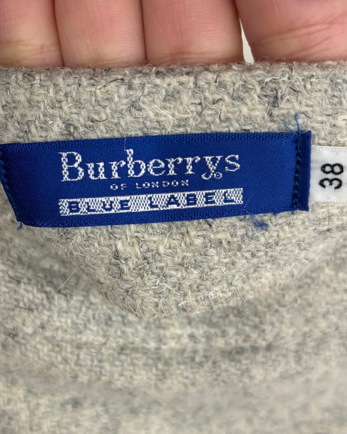 버버리 블루라벨 트위드 H라인 롱 스커트 상품이미지7