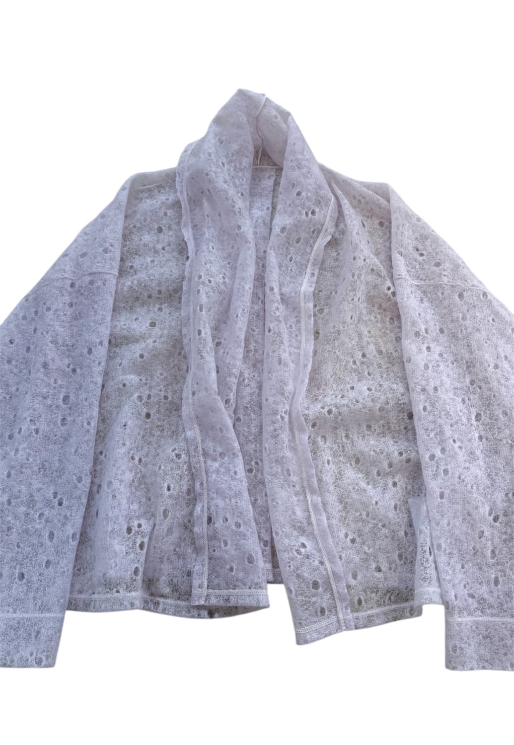 이세이미야케 시스루 가디건 상품이미지2