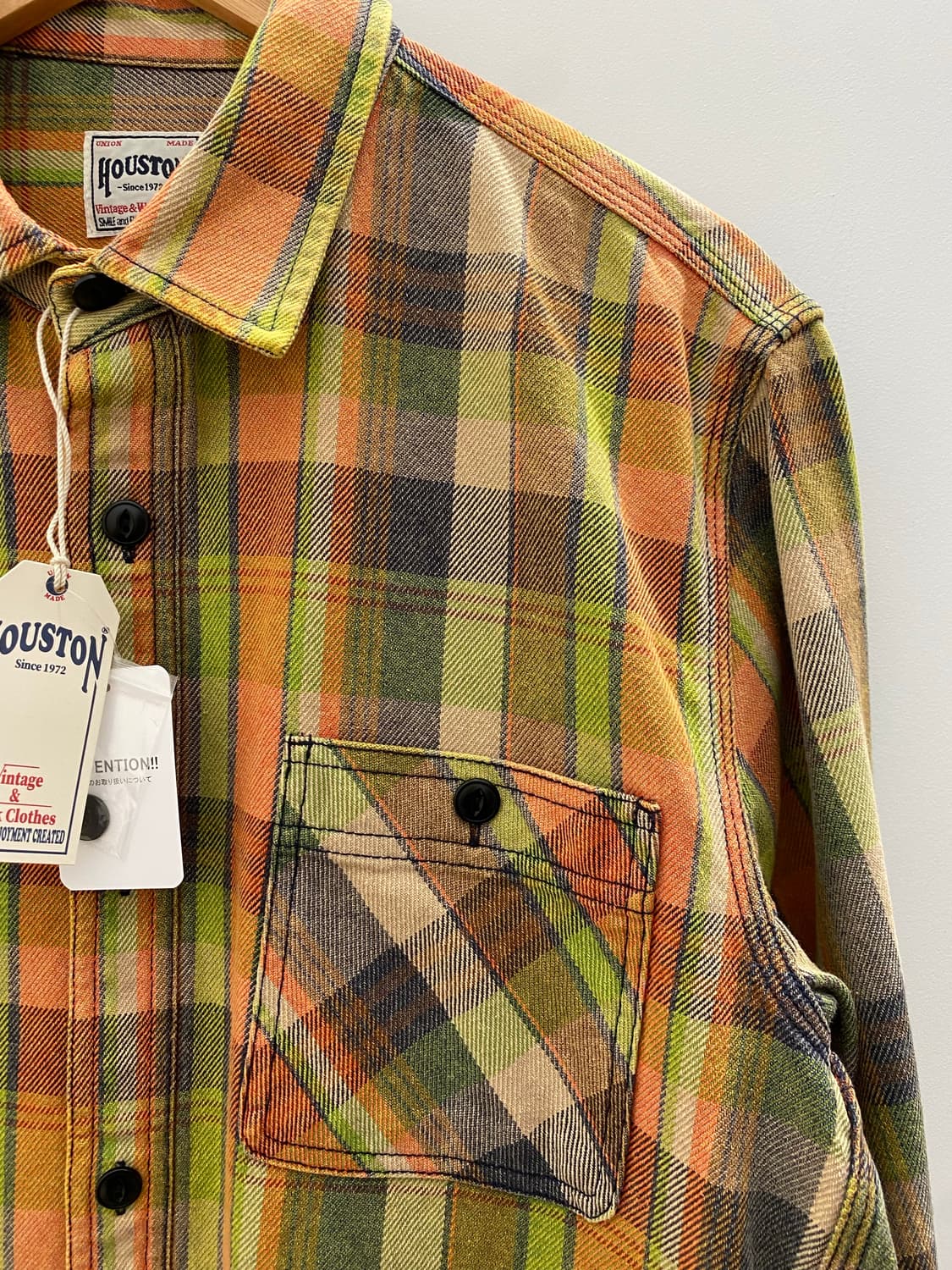 Houstonjapan vintage viyella shirt 상품이미지3