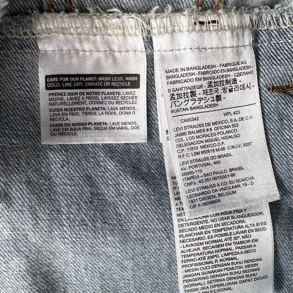 리바이스 다잉 데님 자켓 상품이미지7