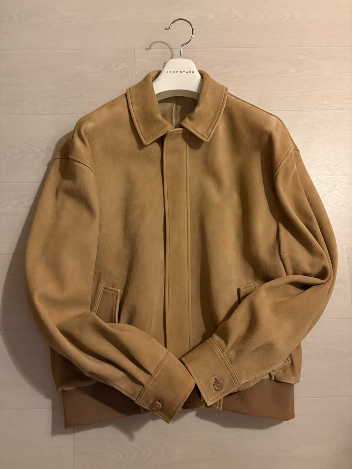 24ss 브라운야드 스웨이드 블루종 4 상품이미지1