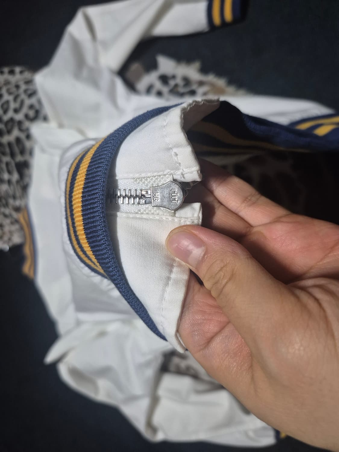 (희귀)베이프 BAPE 02s/s 니고 드리즐러 풀 집 자켓 L 정품 상품이미지4