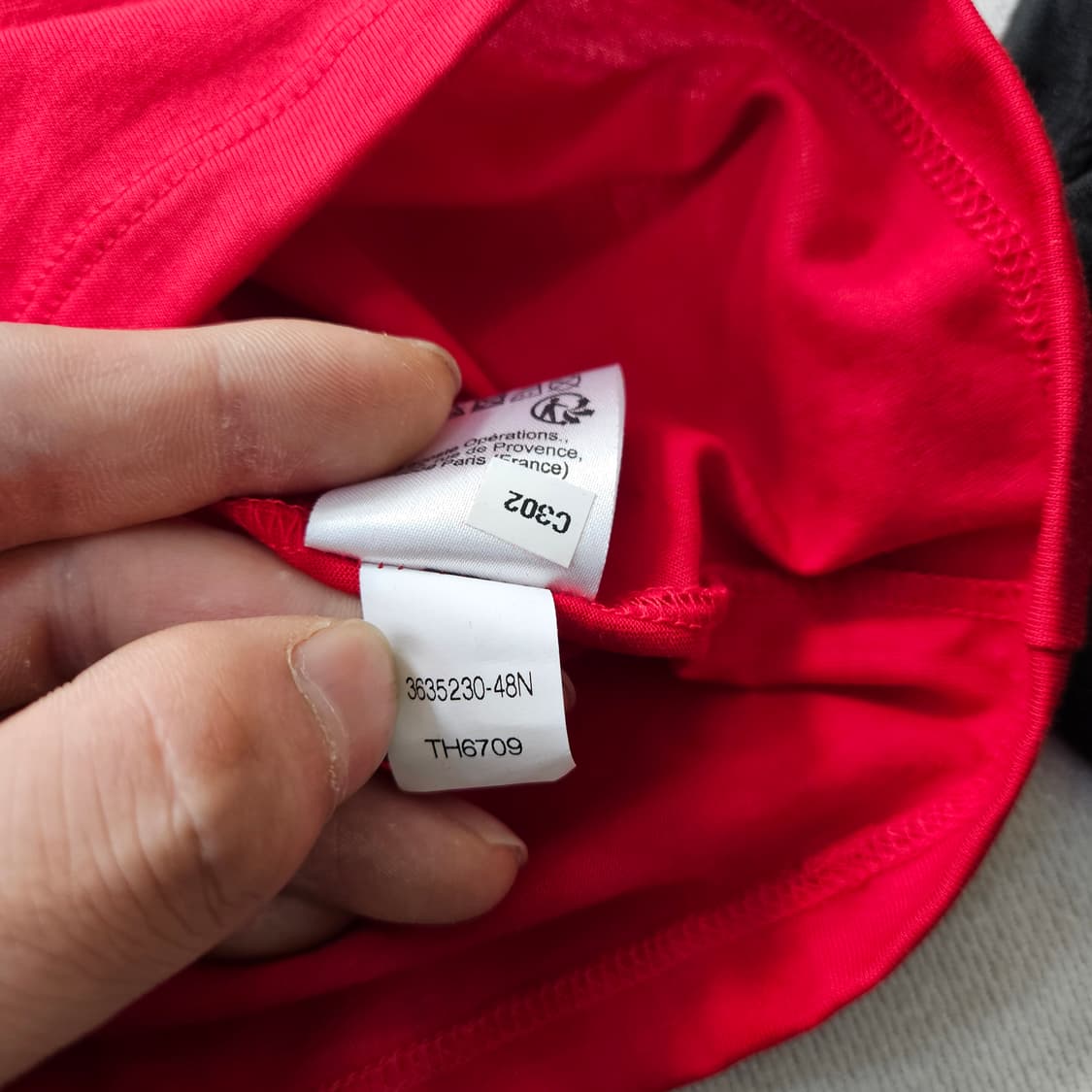 XL 새상품 라코스테 크루넥 반팔티 0409Y 상품이미지4