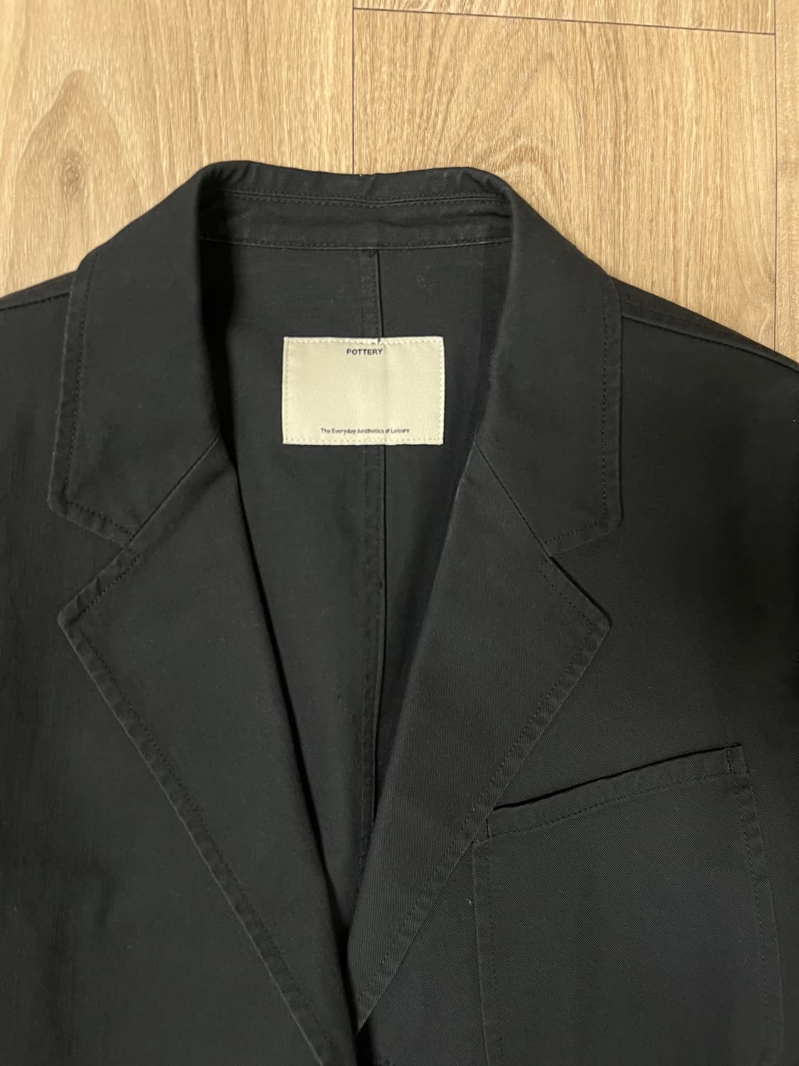 Pottery 포터리 코튼자켓 차콜 2사이즈 상품이미지3