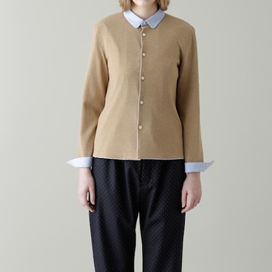 Sunao Kuwahara 셔츠 가디건 상품이미지10