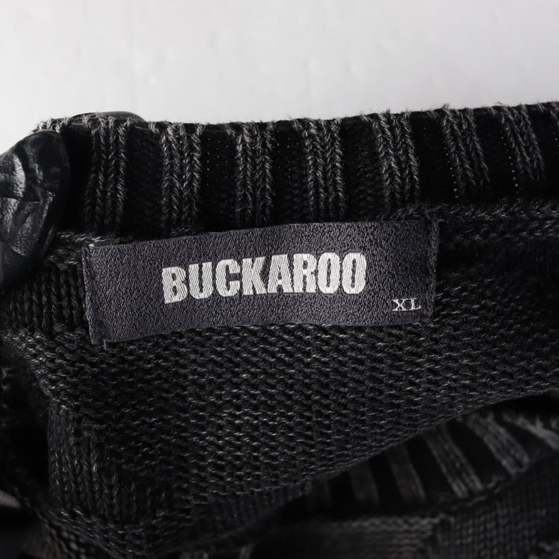 버커루 다크 카모플라쥬 자카드 니트 XL 상품이미지5