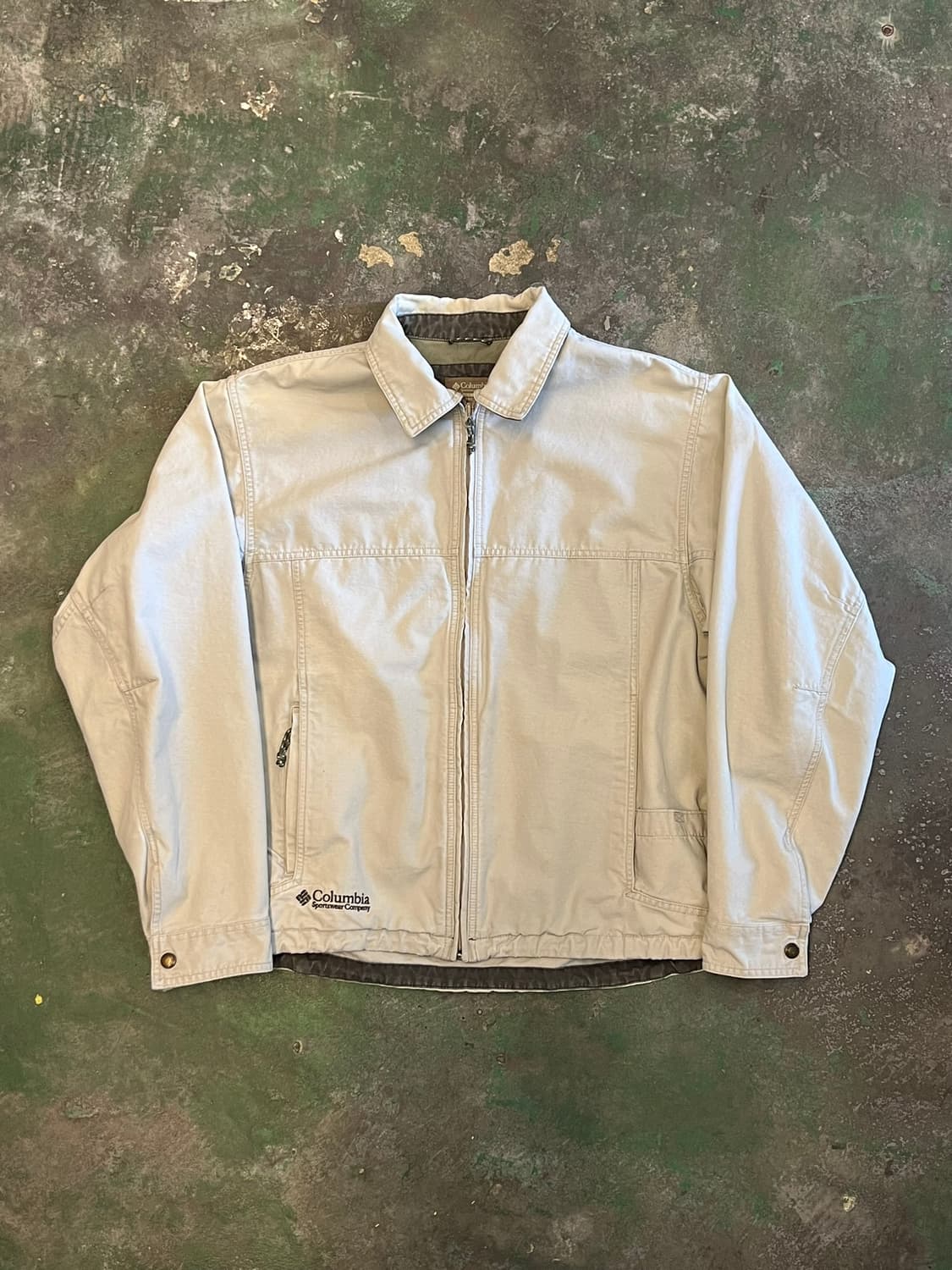 [M] 올드 콜롬비아 코튼 캔버스 필드 자켓 상품이미지1