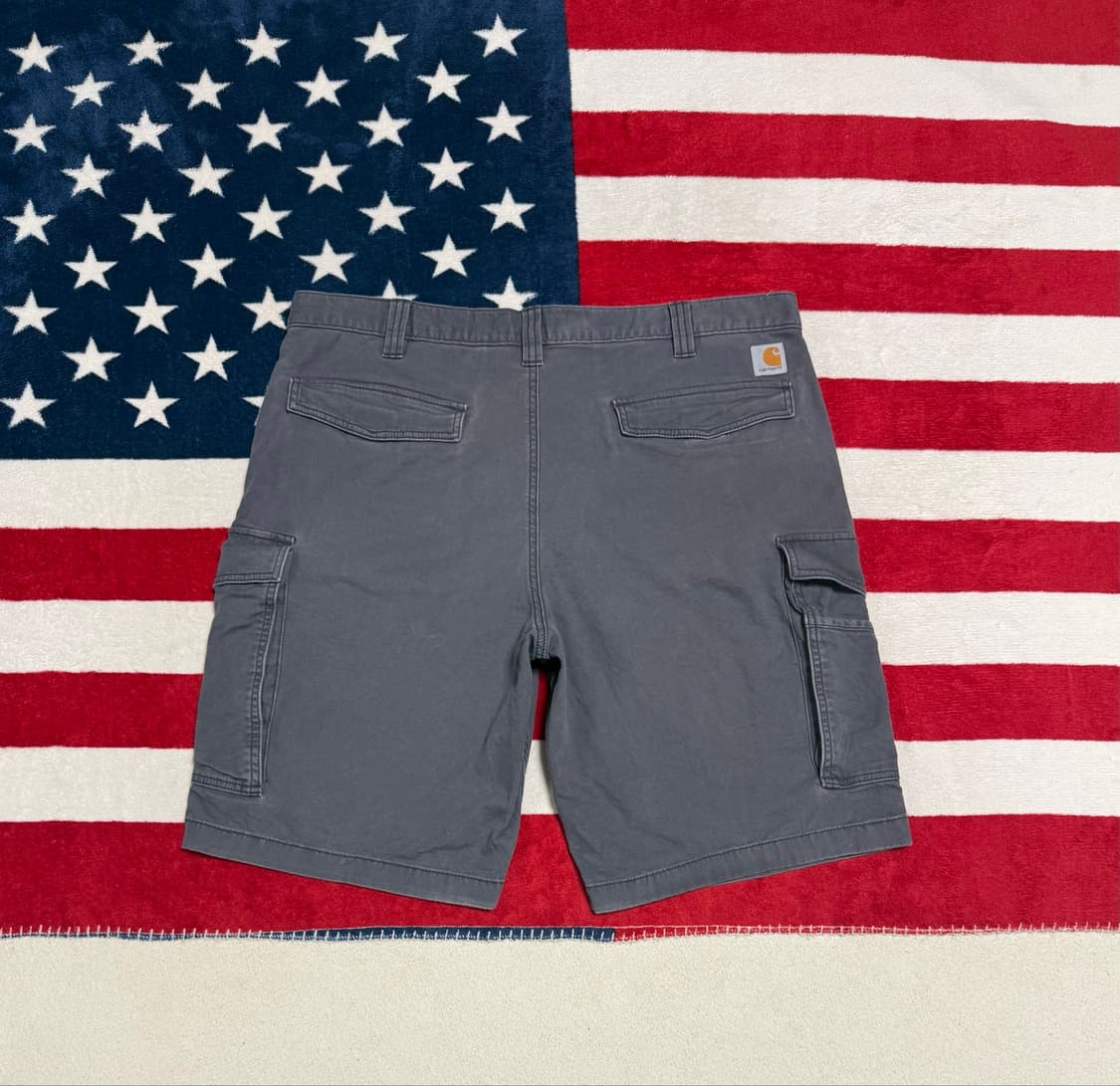 Carhartt 칼하트 덕캔버스 카고 워크 빈티지 하프팬츠 [40] 상품이미지9