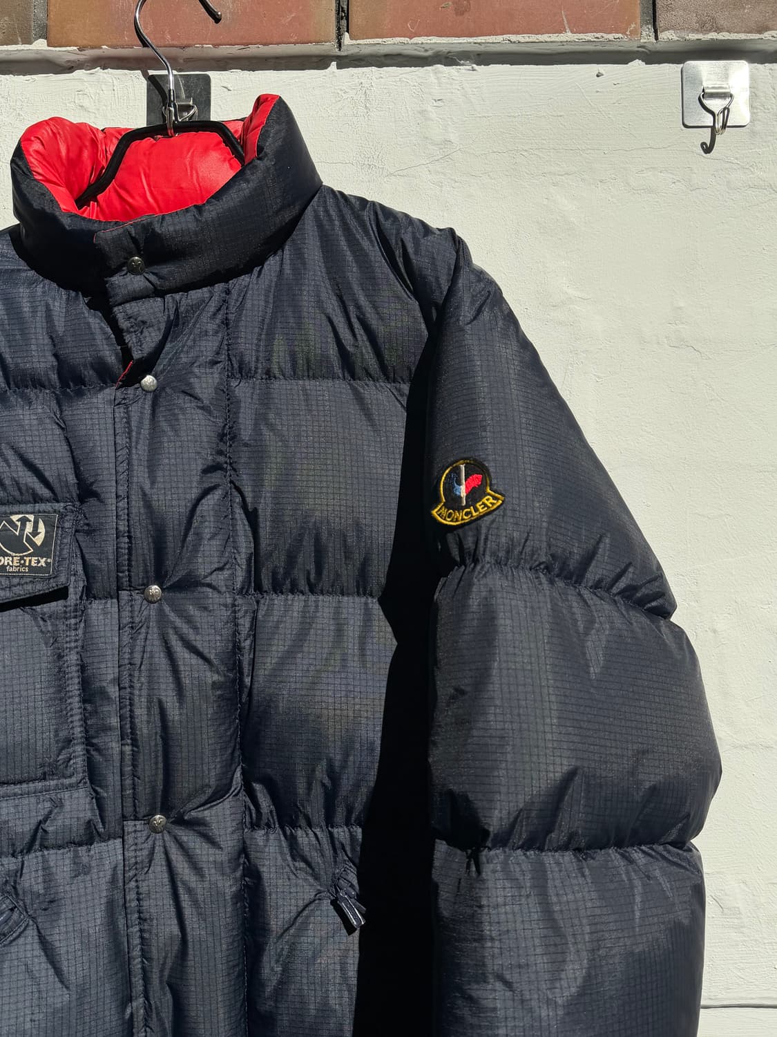 80s MONCLER by Asics 스키웨어 고어텍스 다운패딩 M 상품이미지2