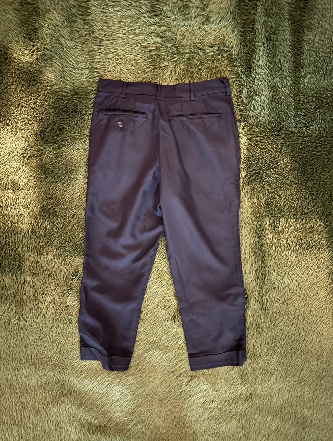 [XS] 꼼데가르송 블랙 16ss 폴리 크롭 팬츠 상품이미지6