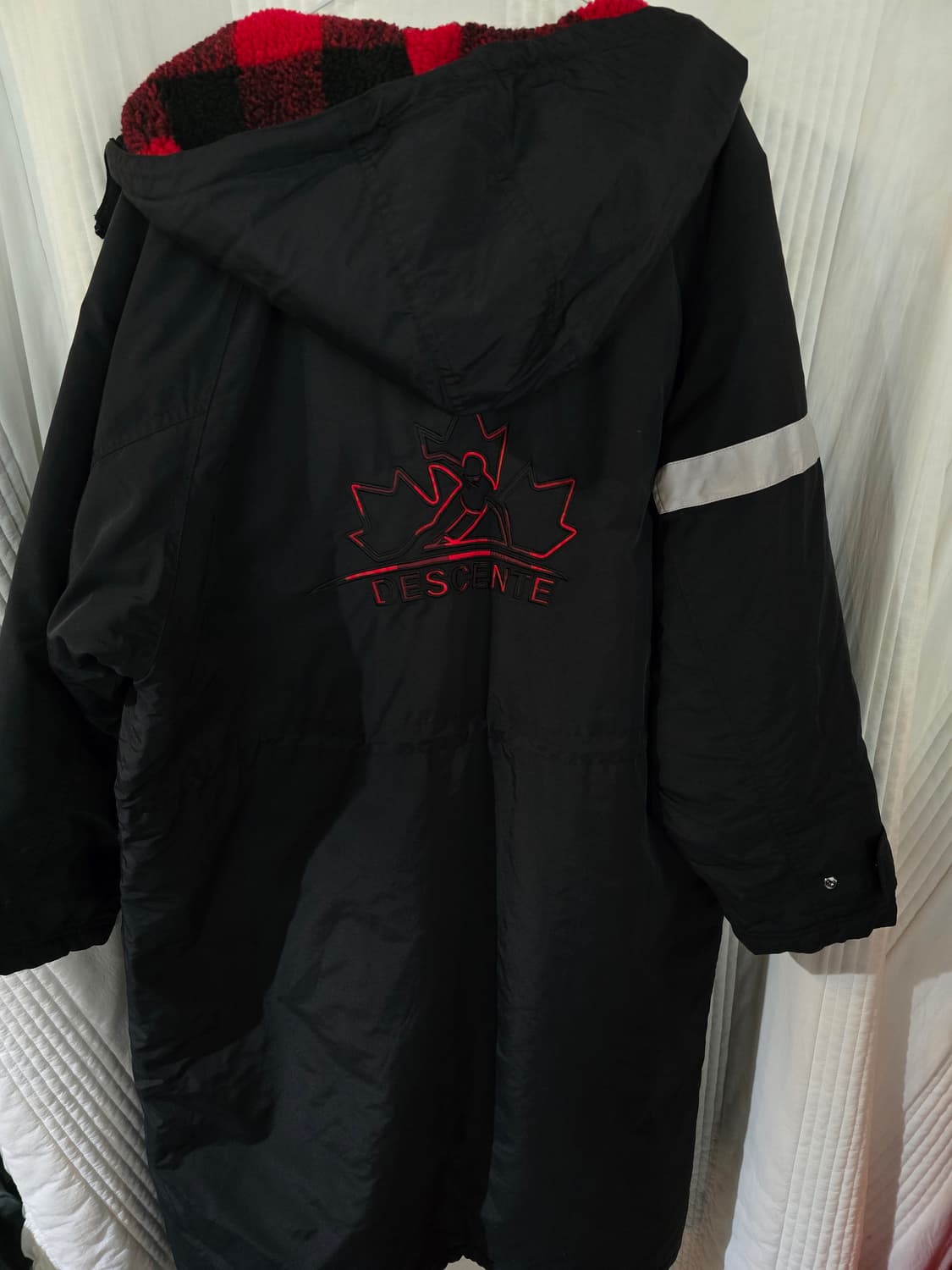 데상트 캐나다 오버핏 스피드 스케이팅 롱 점퍼 상품이미지8