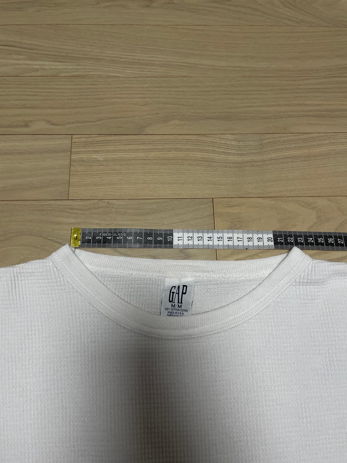 90s gap 빈티지 와플티 팝니다 상품이미지5