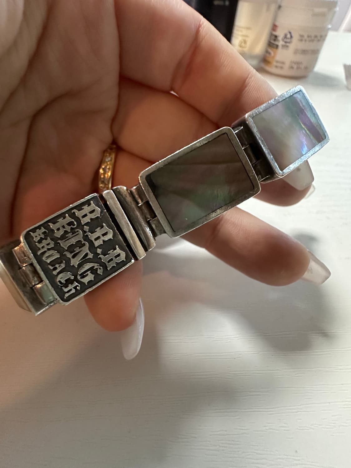 킹크로치 흑자개 팔찌 상품이미지1