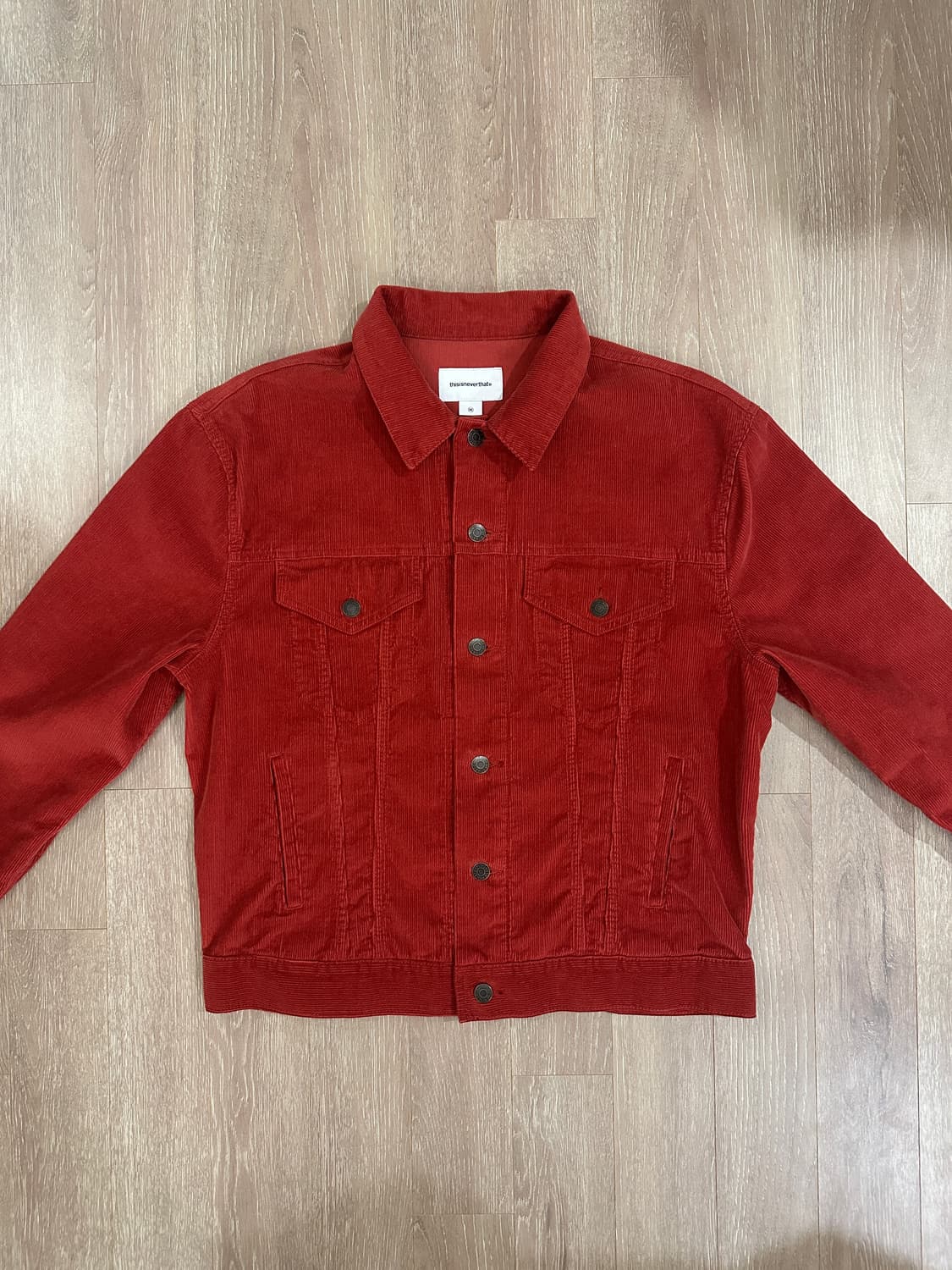 디네댓 코듀로이 트러커 자켓 M 사이즈 상품이미지1