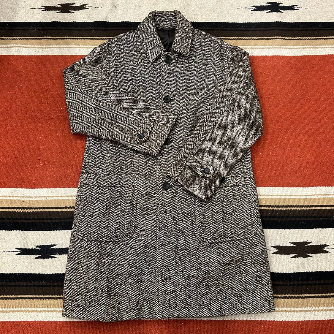 빔즈 헤링본 발마칸코트 상품이미지1