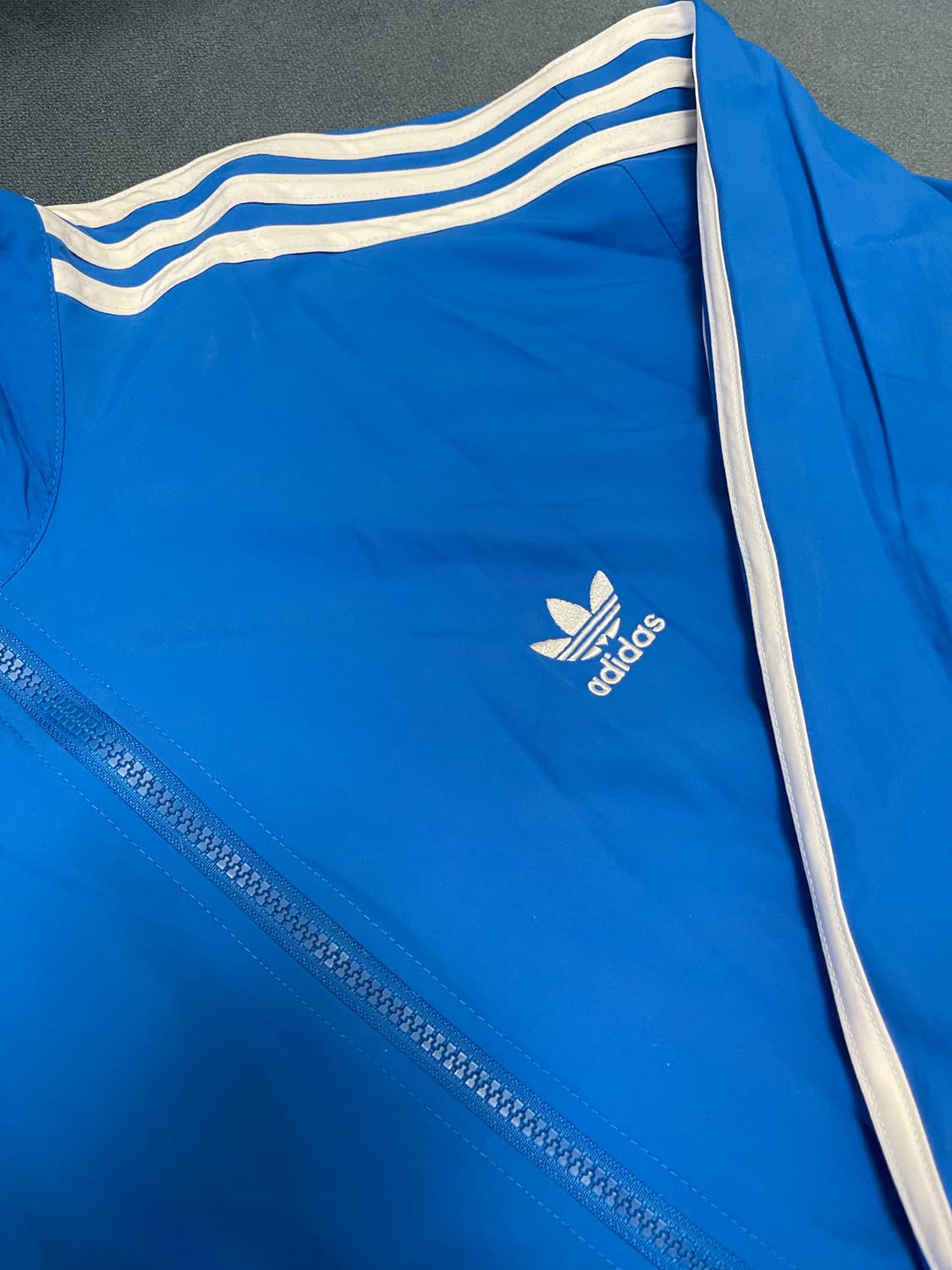 (새상품)아디다스 파이어버드 바람막이 블루 상품이미지2