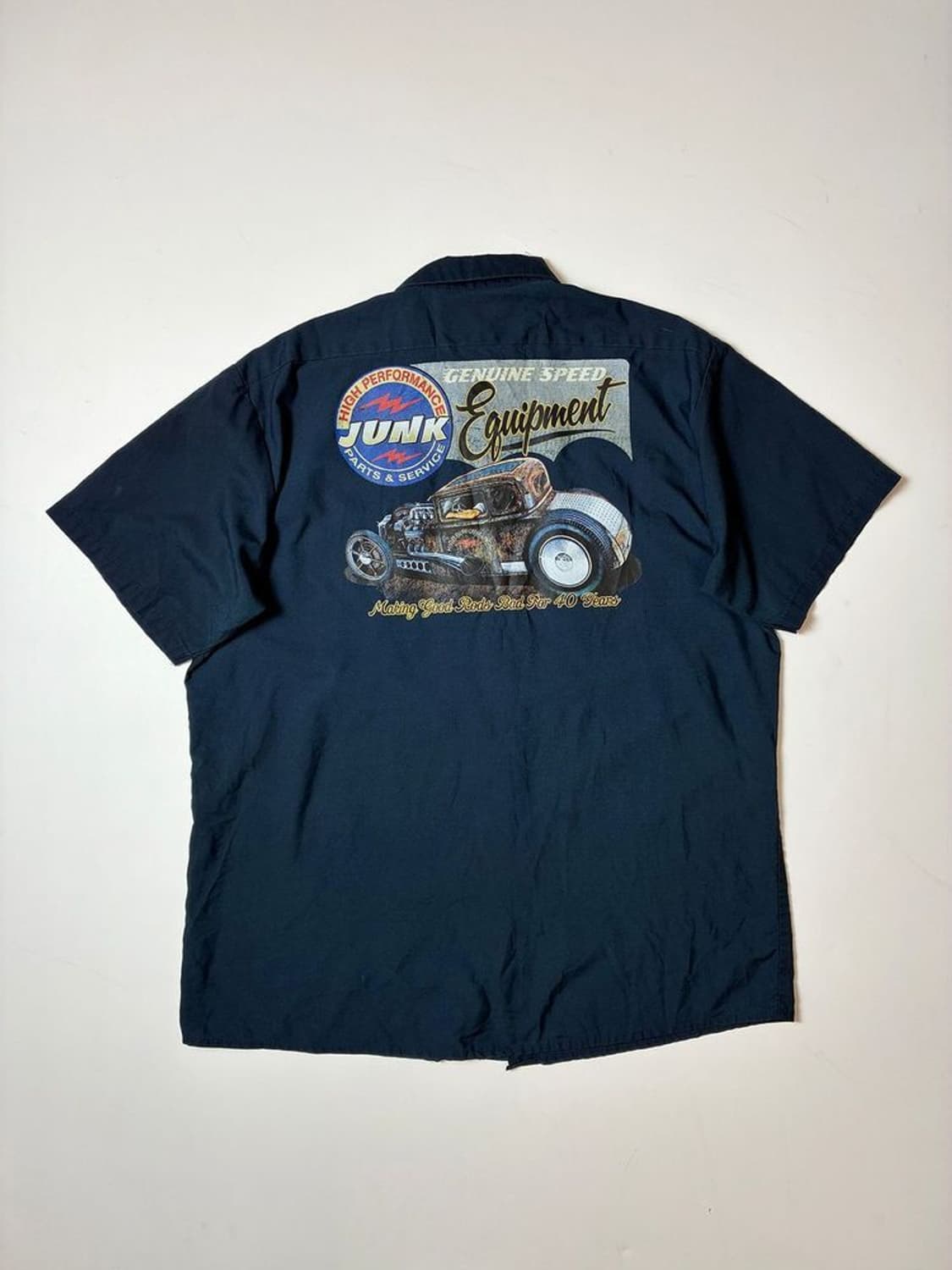 Selected 00's 빅프린팅 반팔 코튼 셔츠 PN9490 상품이미지1