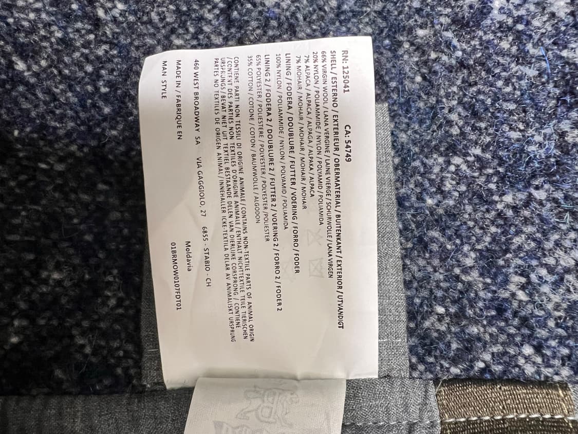 Baracuta Donegal Curly Tweed Jacket 42 상품이미지6