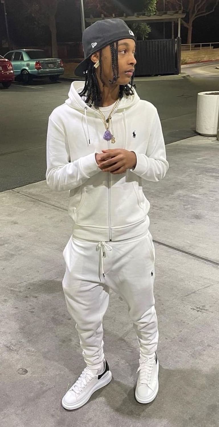 Polo tracksuit 폴로 트랙셋업 블랙 상품이미지2