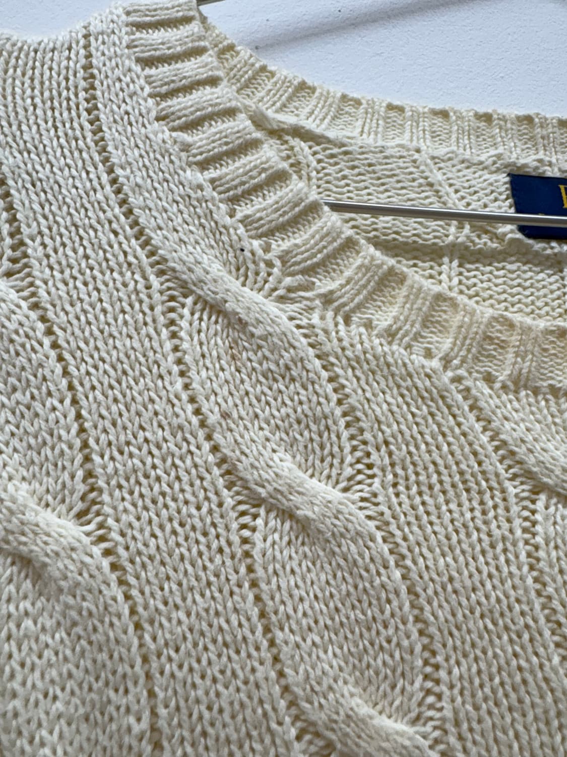 폴로 꽈배기 니트 상품이미지2