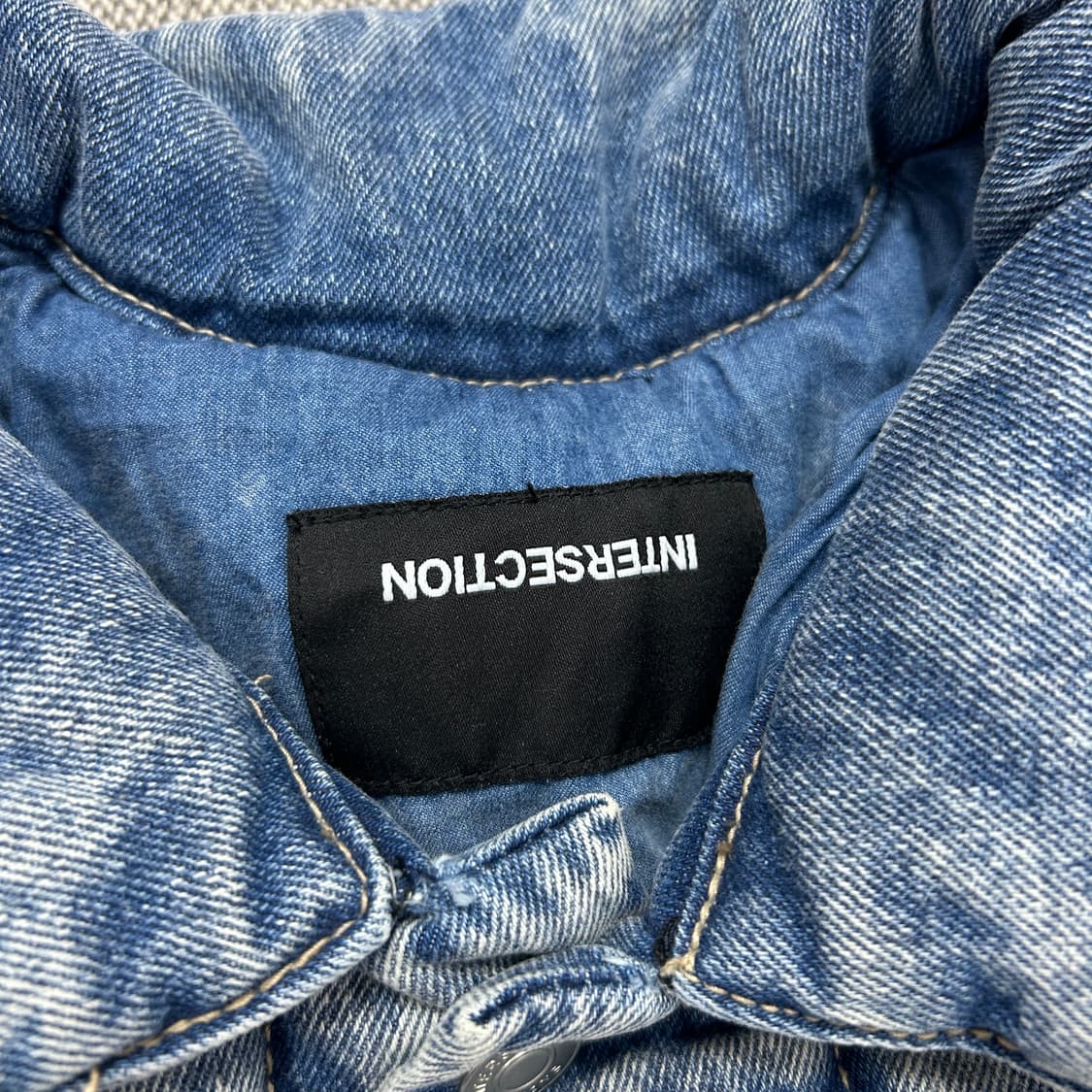 인터섹션 데님 패디드 자켓(0) 상품이미지2