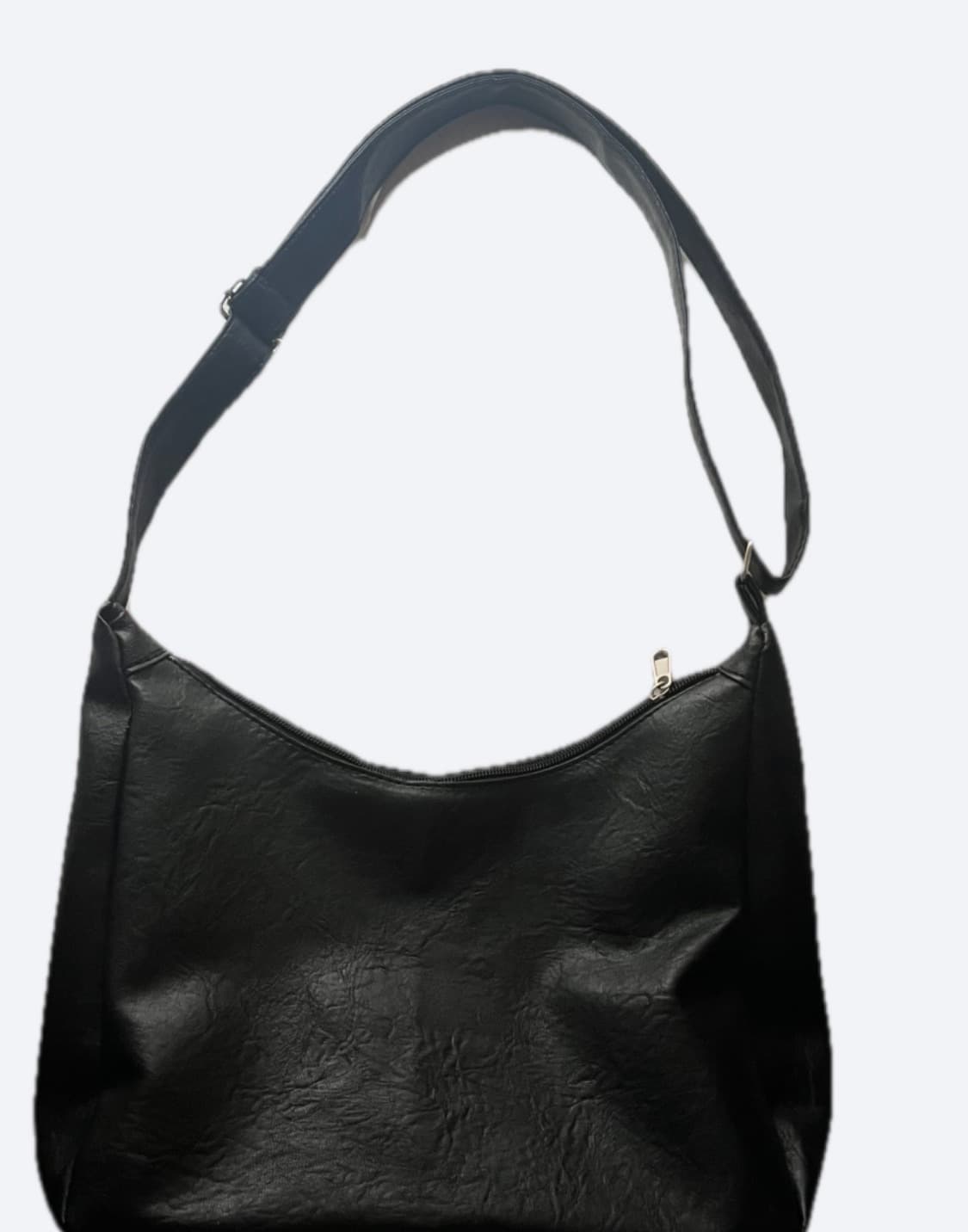 보세 검정 가죽 가방 상품이미지1