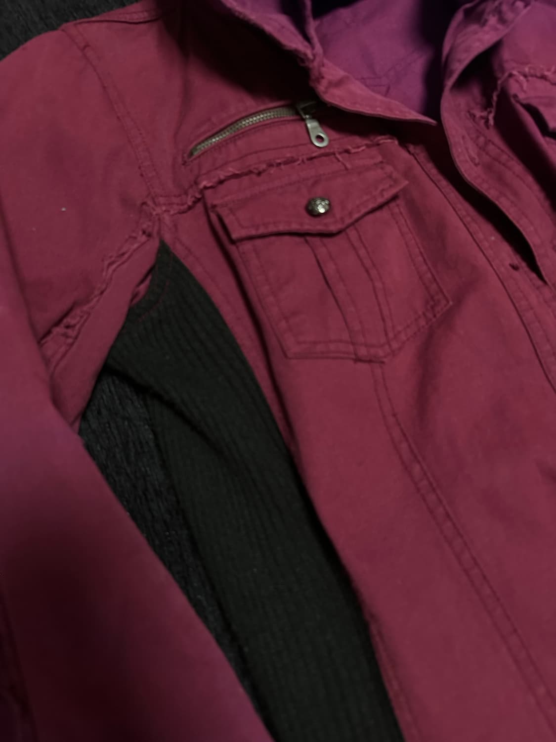 Double focus 라이더 자켓  상품이미지2