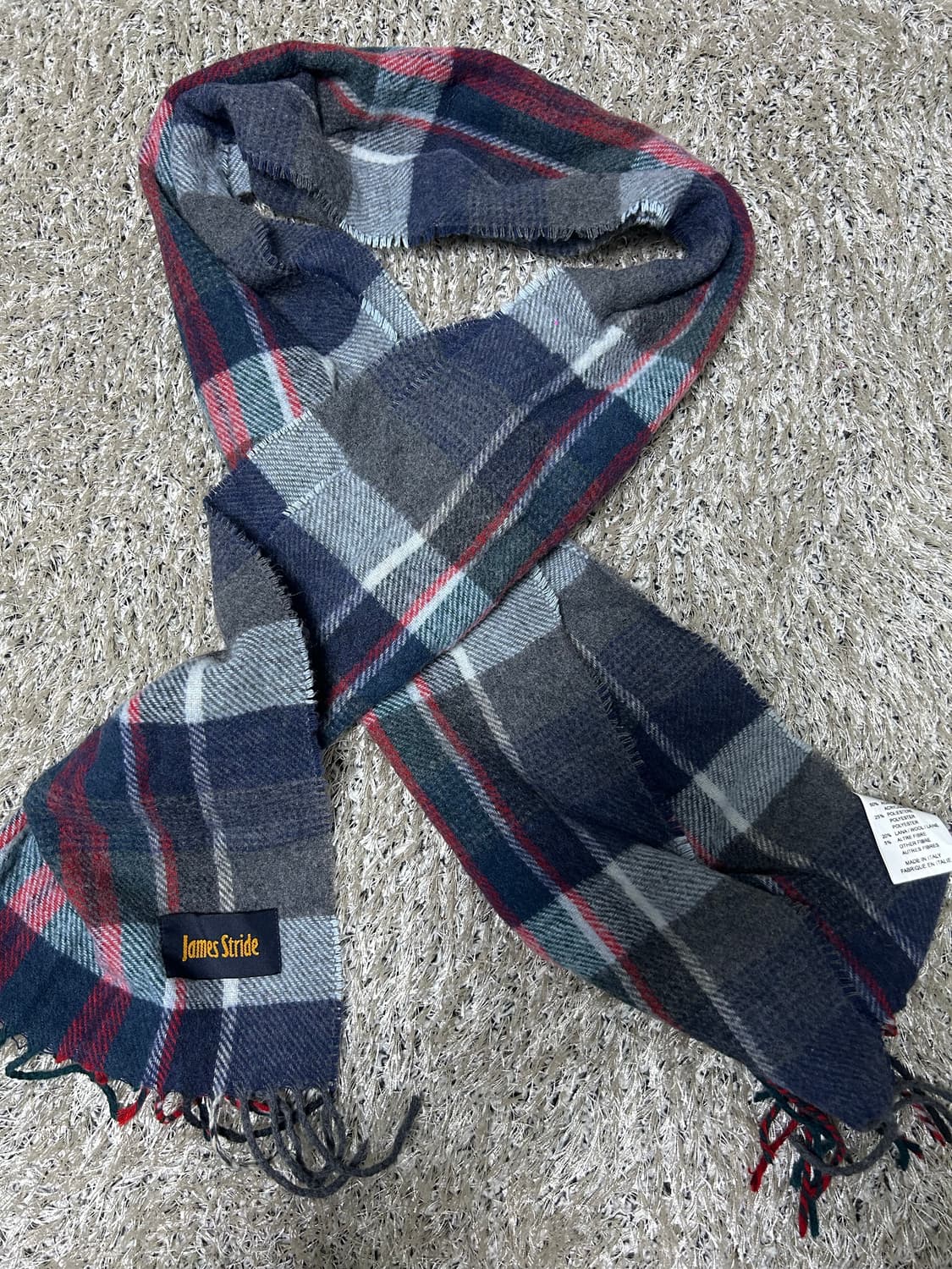 이태리제 JAMES STRIDE 울 목도리 상품이미지1