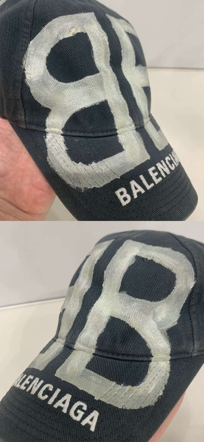 [L]발렌시아가 스프레이 볼캡 모자 스프레이드 캡 상품이미지3