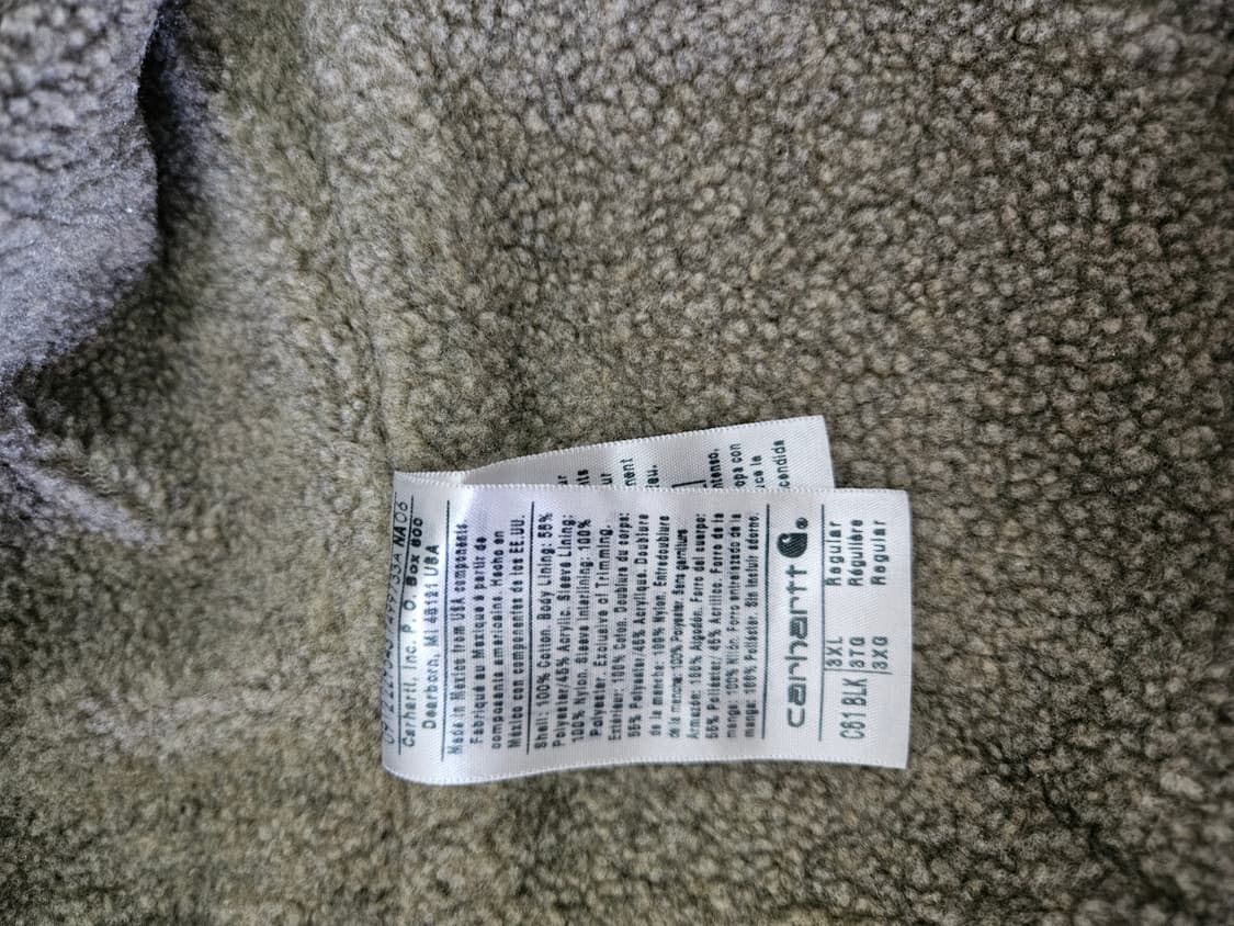 칼하트 c61 샌드스톤워싱 3XL 빈티지칼하트 상품이미지4