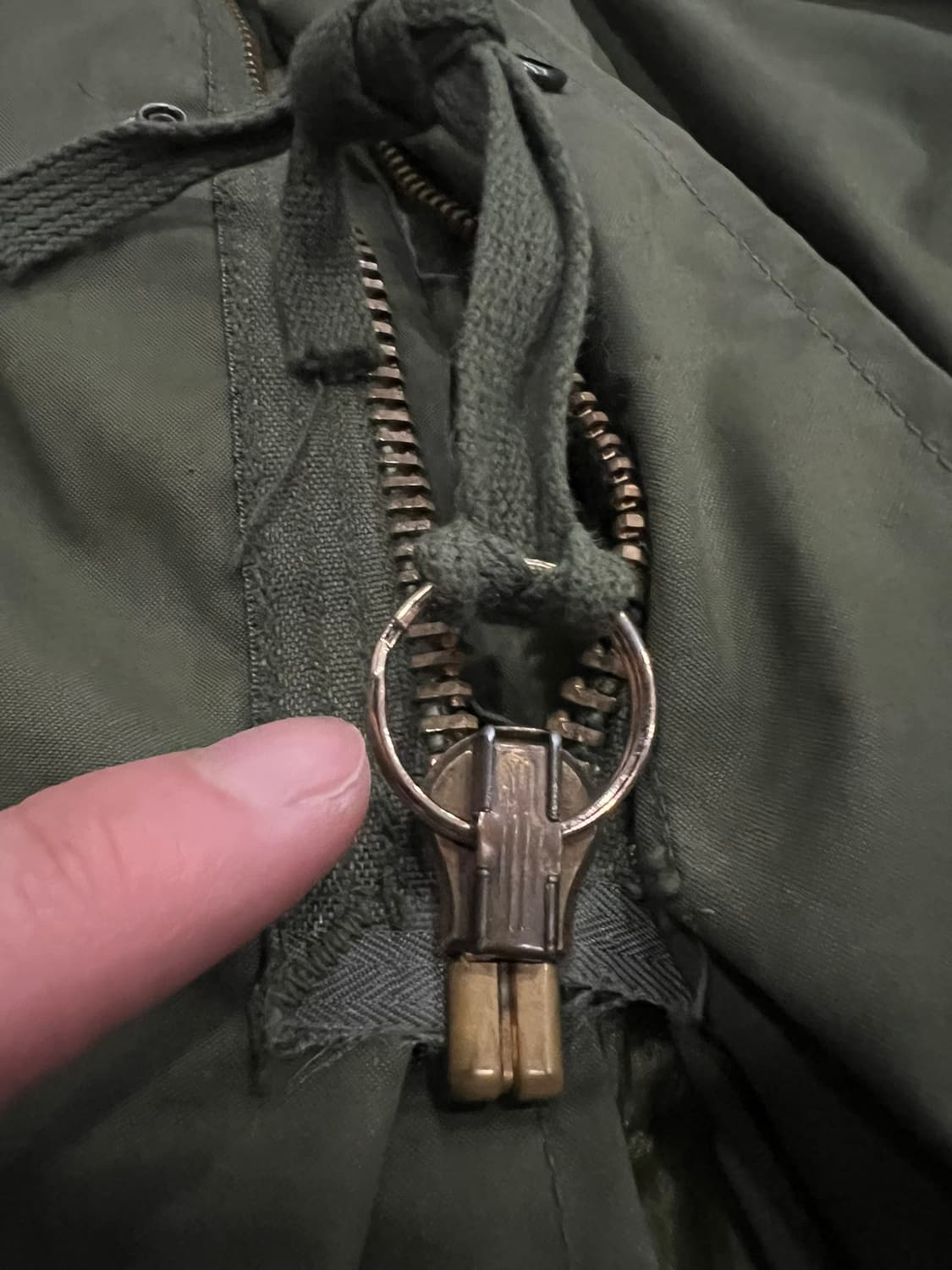 (S) M65 피쉬테일 오리지널 개파카 풀셋 코요테 퍼 상품이미지6