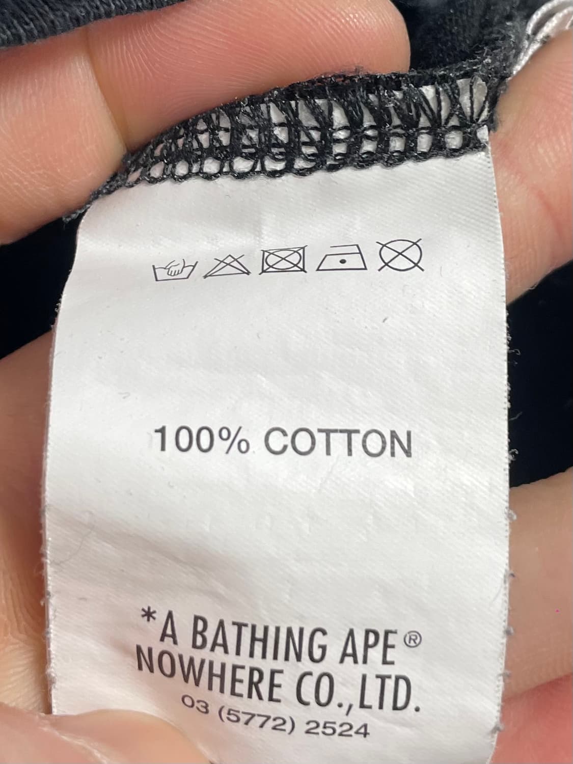 에이프 로고 롱 슬리브 긴팔티 (on.455) 상품이미지9