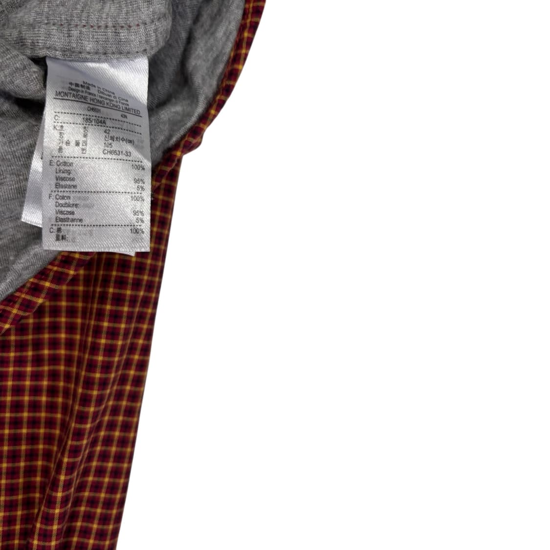 라코스테 레귤러 핏 체크 셔츠 상품이미지4