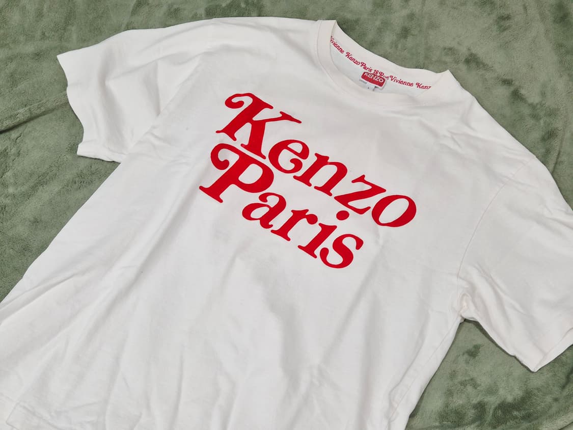 겐조 베르디 벨벳 로고 반팔 티셔츠 상품이미지3