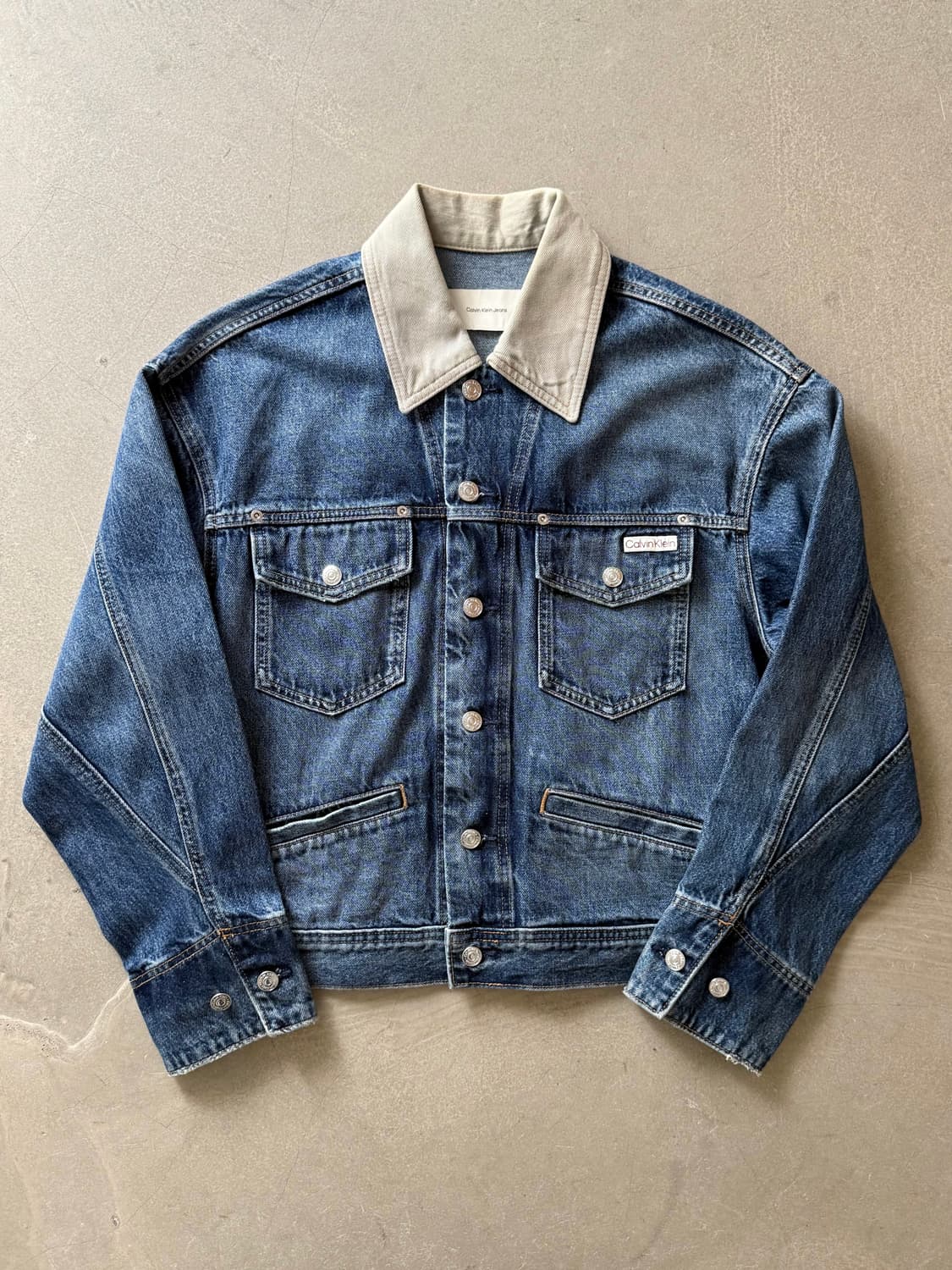Calvin Klein Jeans Denim Trucker Jacket 상품이미지2