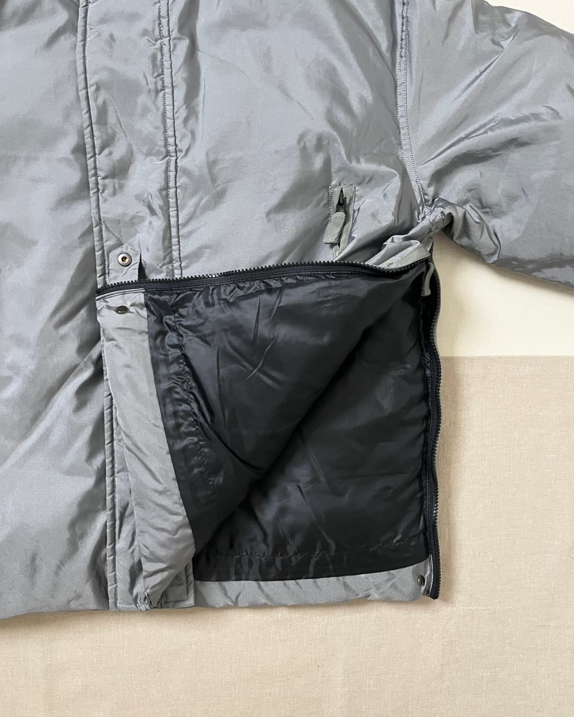 90s 겐조 옴므 실버 다운자켓 kenzo homme 패딩 상품이미지5