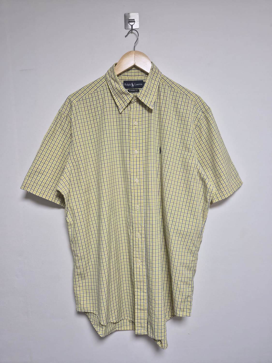 폴로랄프로렌Polo 체크 반팔 셔츠 L - S401 상품이미지1