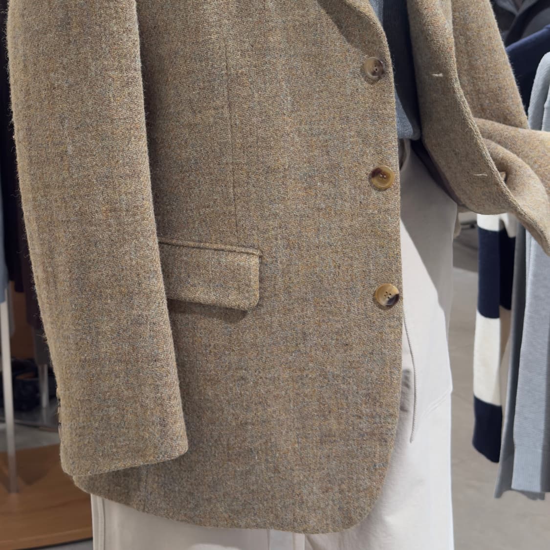 Made in Japan Kent & Curwen Ltd. 트위드 자켓 상품이미지4