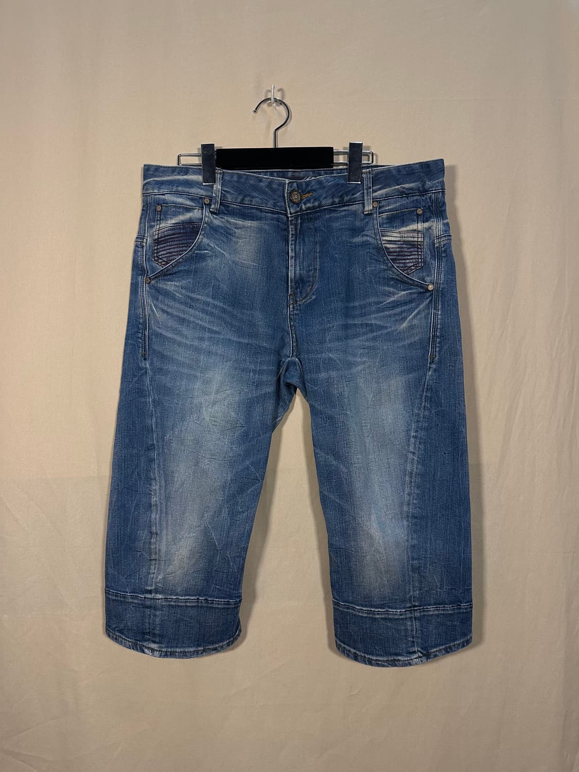 에비수 레트로 버뮤다 데님 처분  상품이미지2