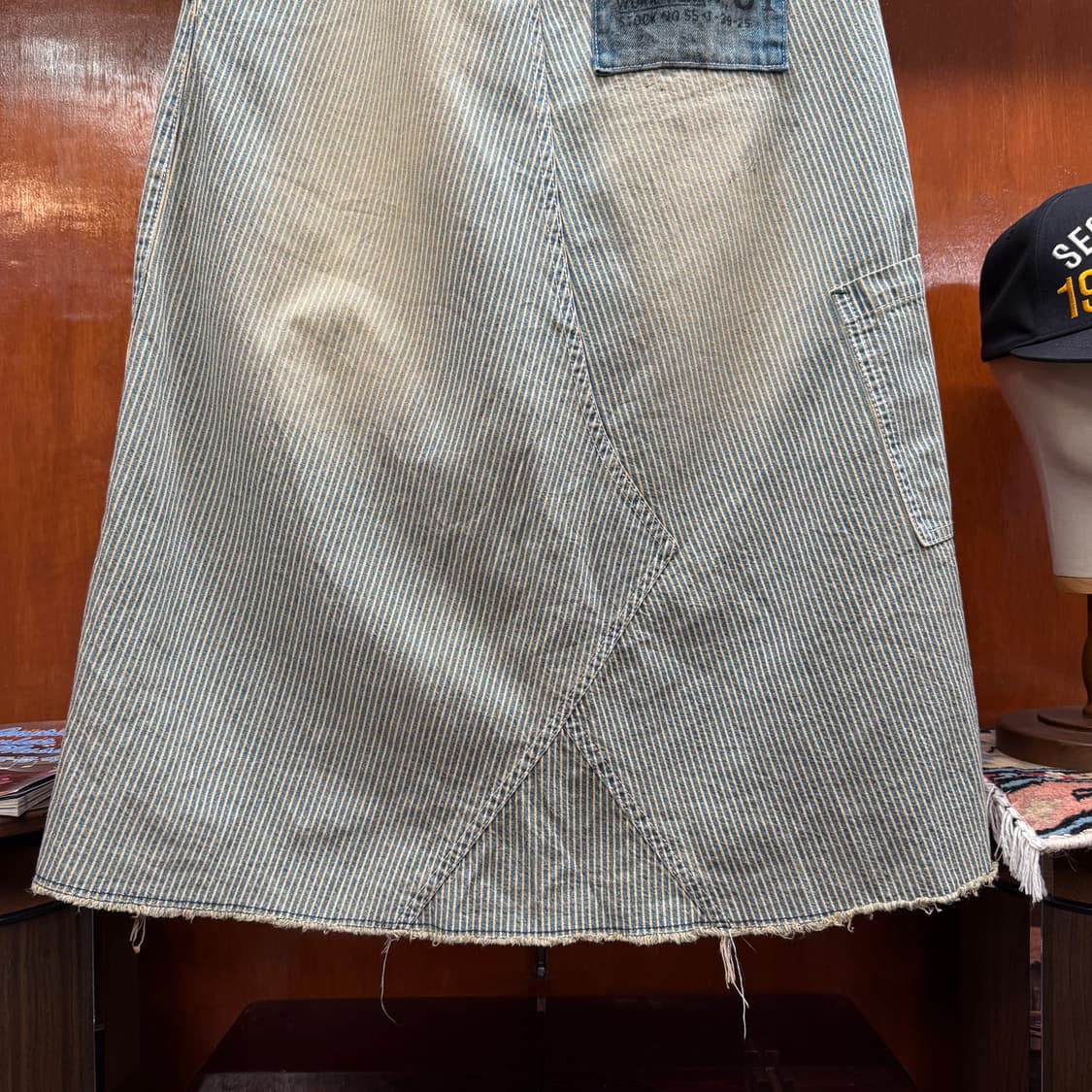 Lime.Inc 히코리 스트라이프 스커트  상품이미지6