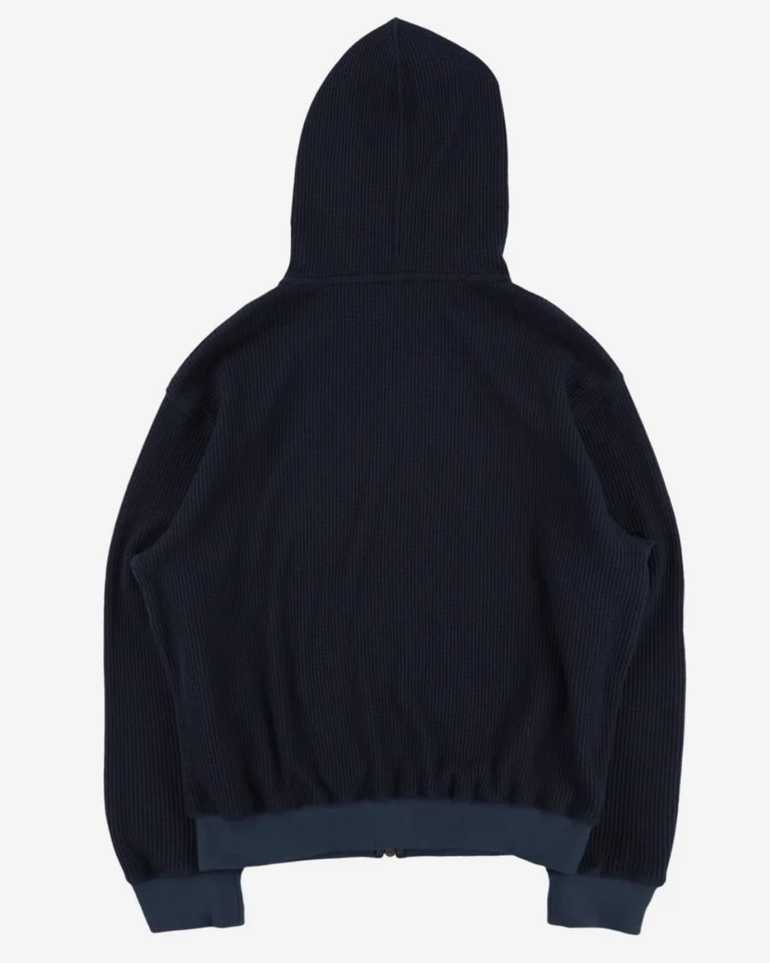 TCM snow waffle hooded zip-up (navy) 상품이미지2