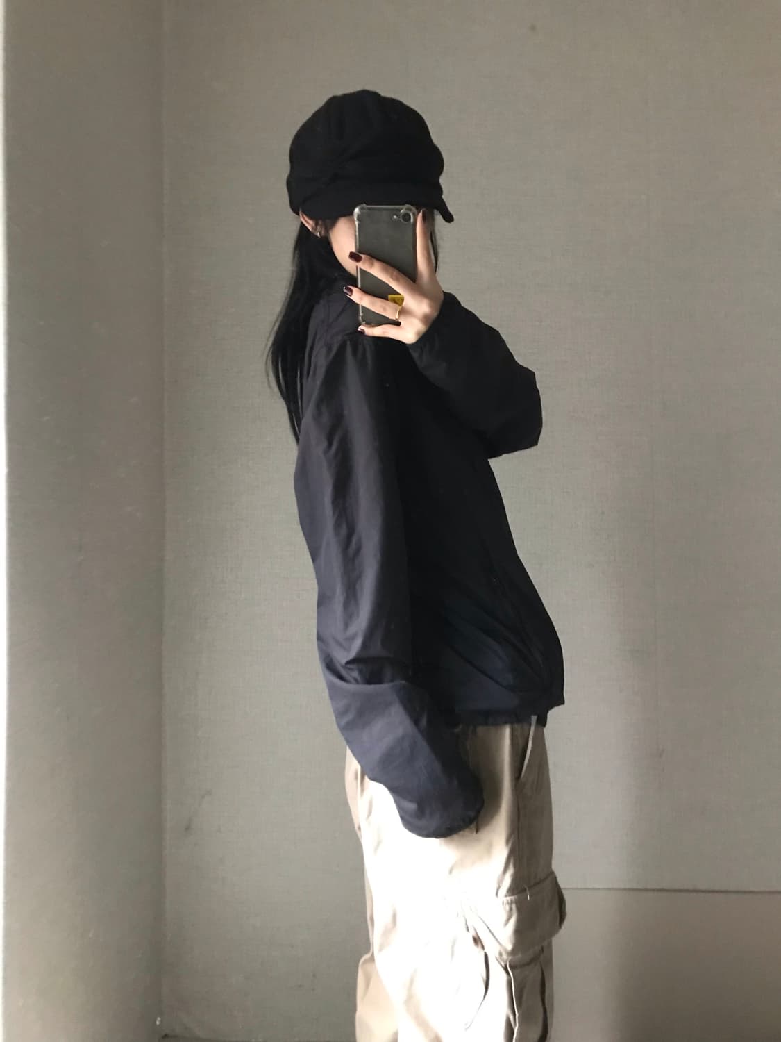 나이키 블랙 바람막이 상품이미지4