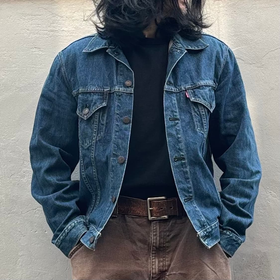 90년대 일본 lvc 71557 빅e 트러커 자켓 상품이미지8