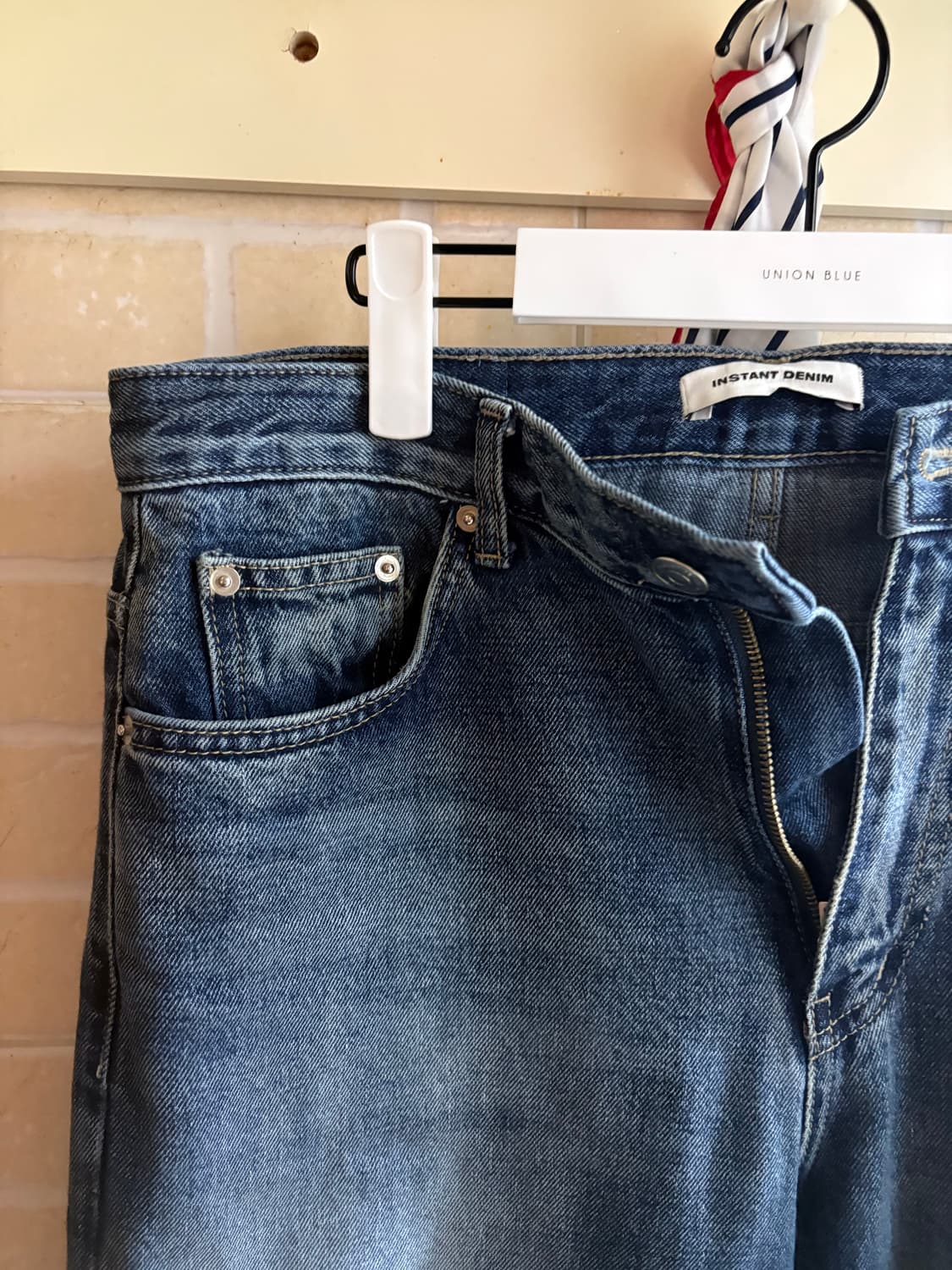 브랜디드 51058 KURABO MILKY WAY JEANS [WIDE 상품이미지4