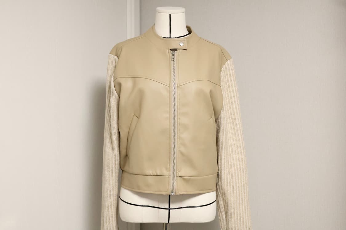 빈티지 배색자켓 상품이미지1