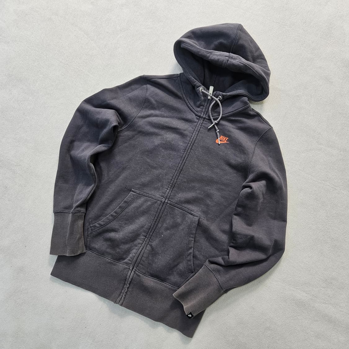 90 나이키 여성 그레이 후드집업 0319Y 상품이미지1