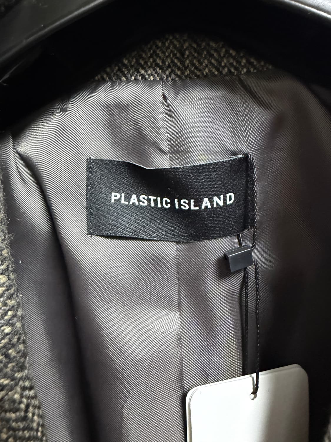 플라스틱 아일랜드 헤링본 자켓 XS 새상품 상품이미지4