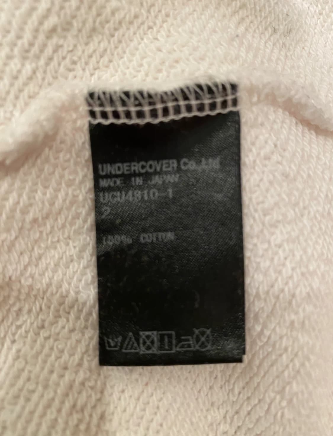 언더커버 후드티  상품이미지6